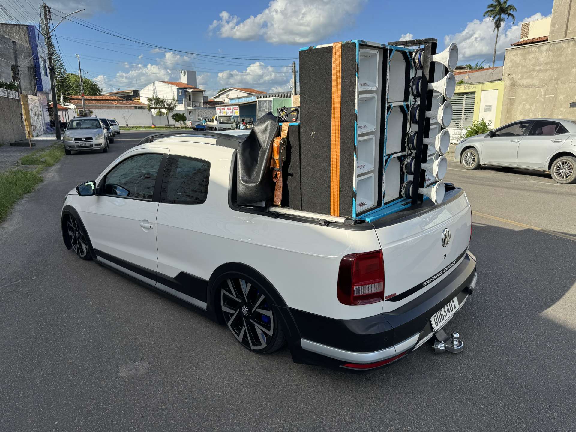 SAVEIRO CROSS 2020 + PAREDÃO