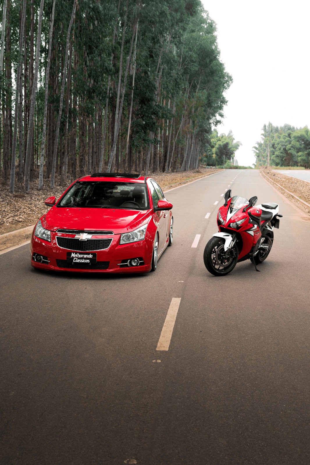 COMBO CRUZE LTZ + CBR 1000 FIREBLADE 