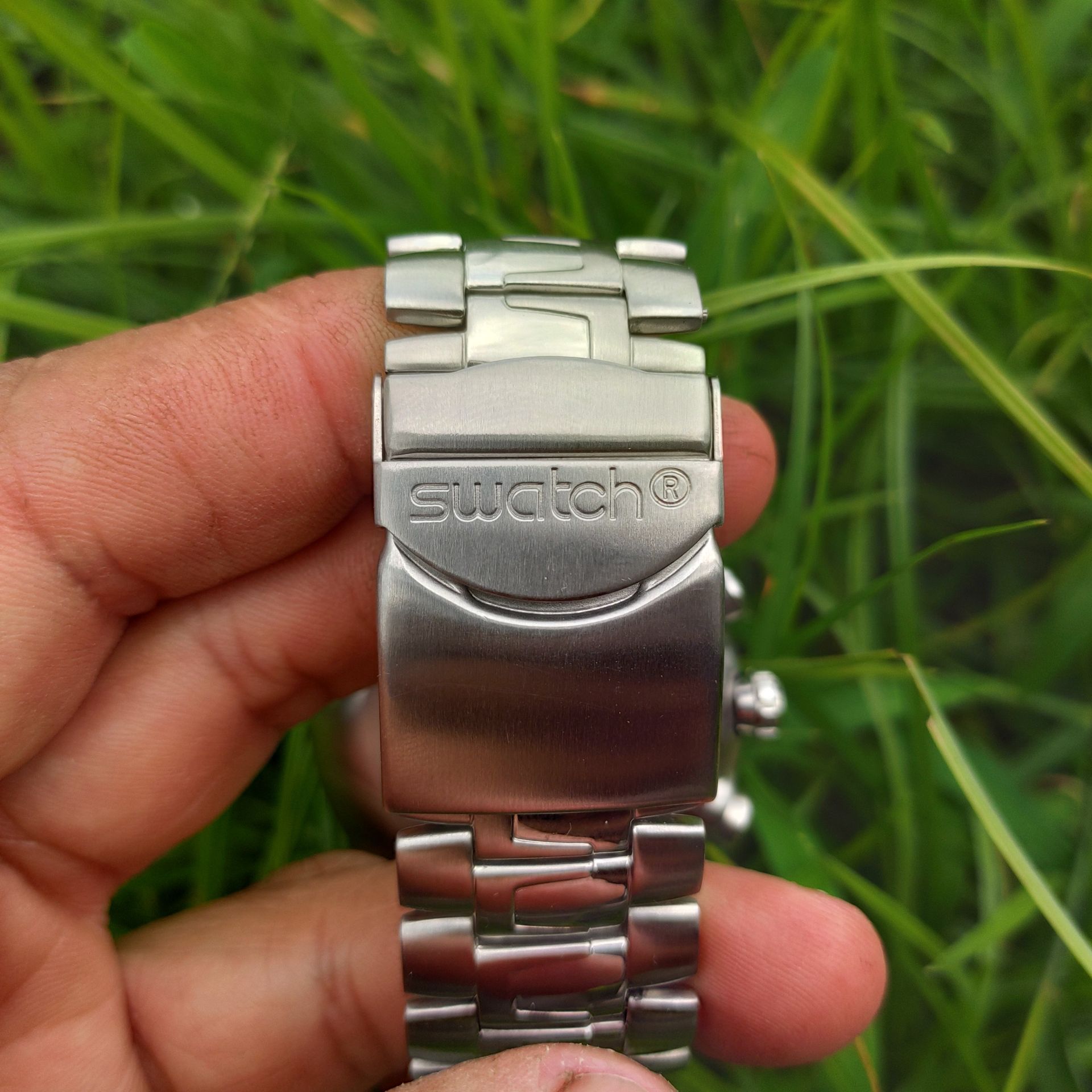 SWATCH 007 SÉRIE PRATA 