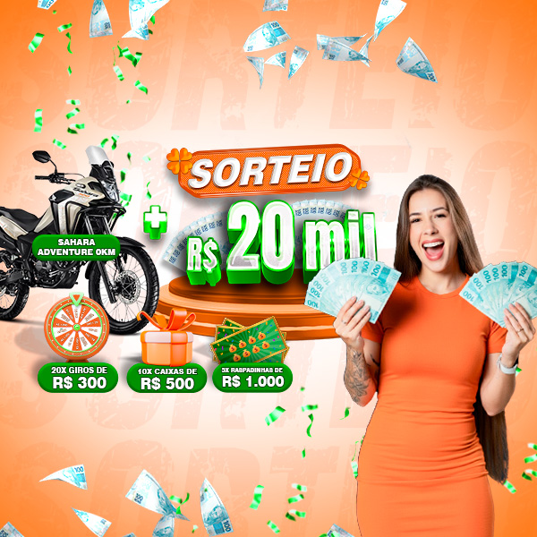 SAHARA 0KM + R$ 20 MIL