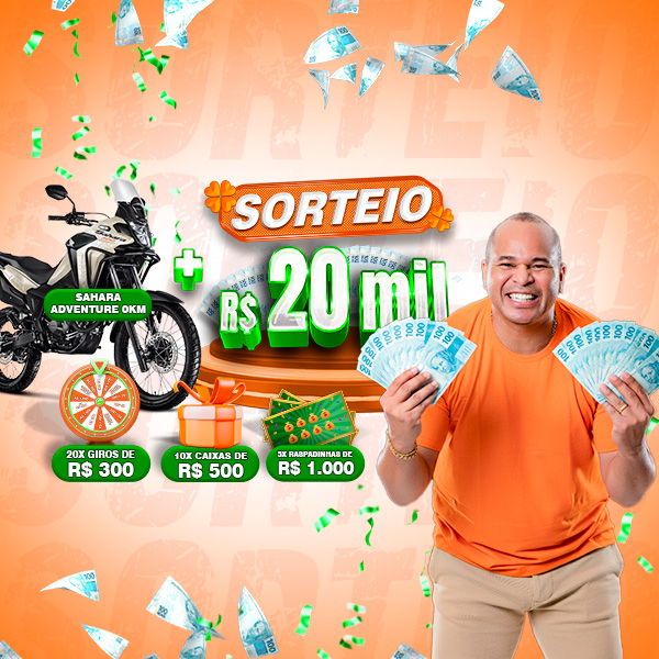 SAHARA 0KM + R$ 20 MIL