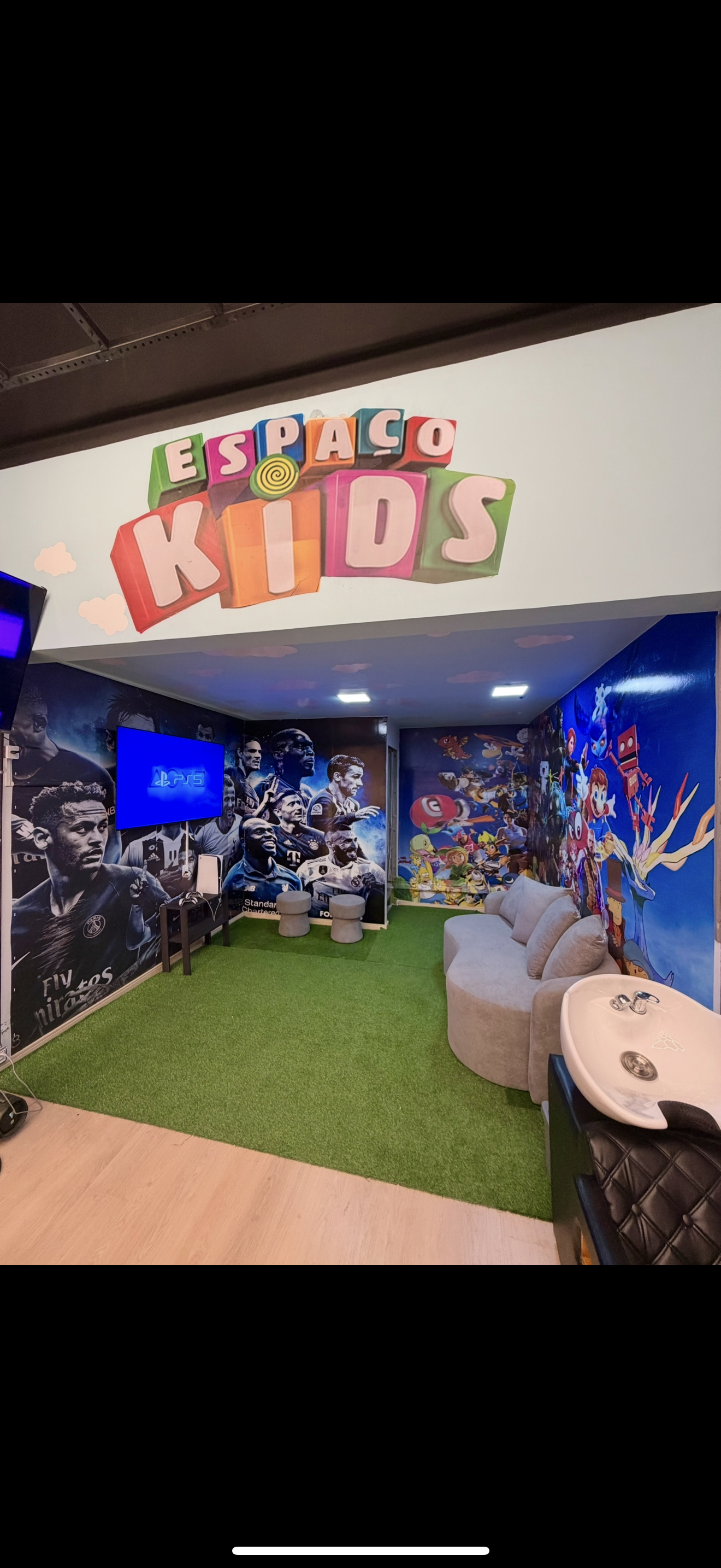 BARBEARIA COMPLETA + SALÃO FEMININO !