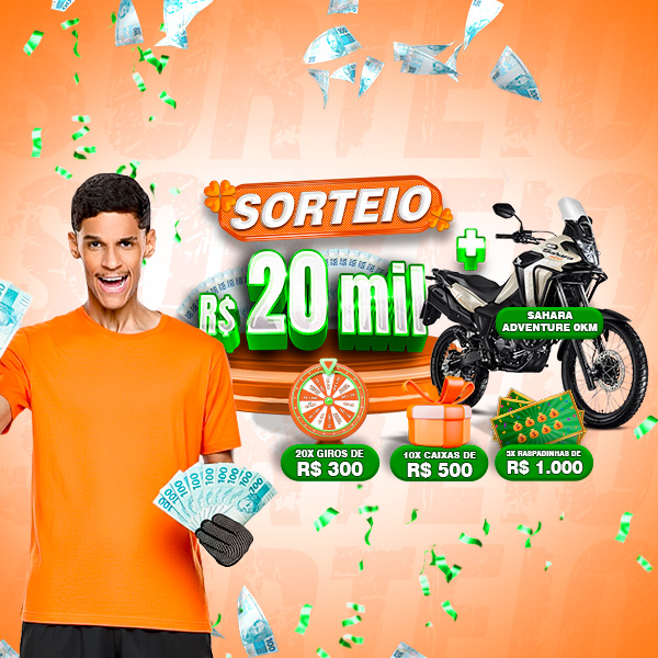 SAHARA 0KM + R$ 20 MIL