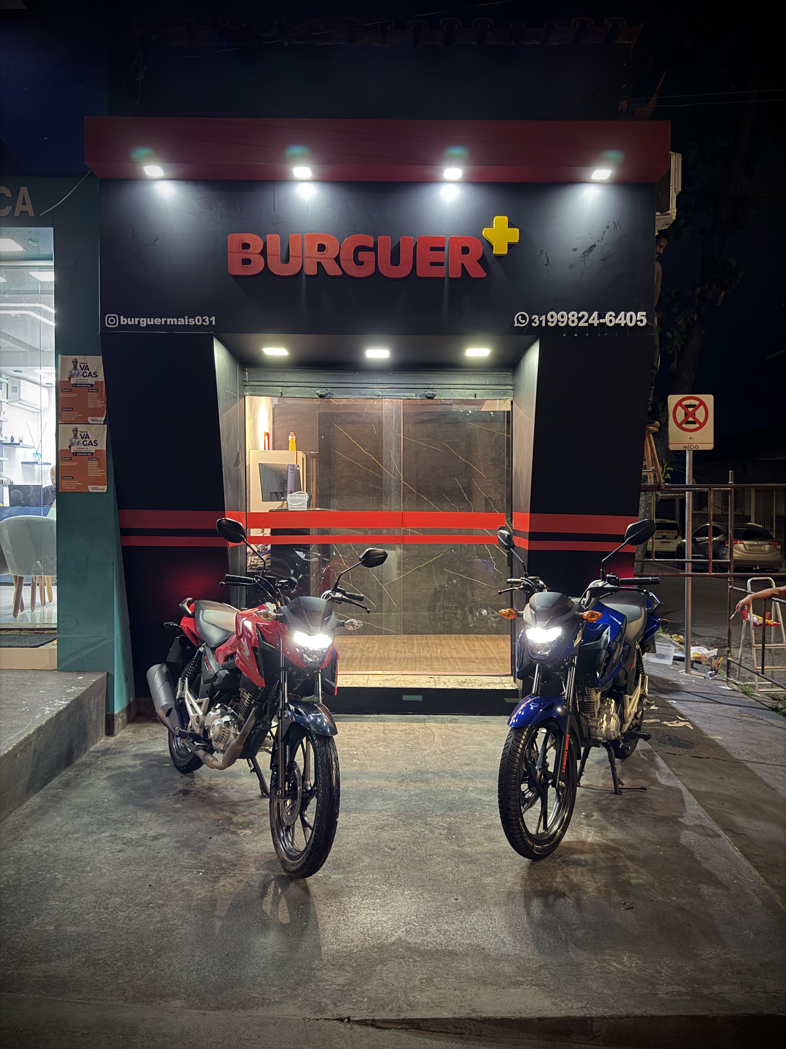 HAMBURGUERIA COMPLETA + 2 MOTO FAN 160c