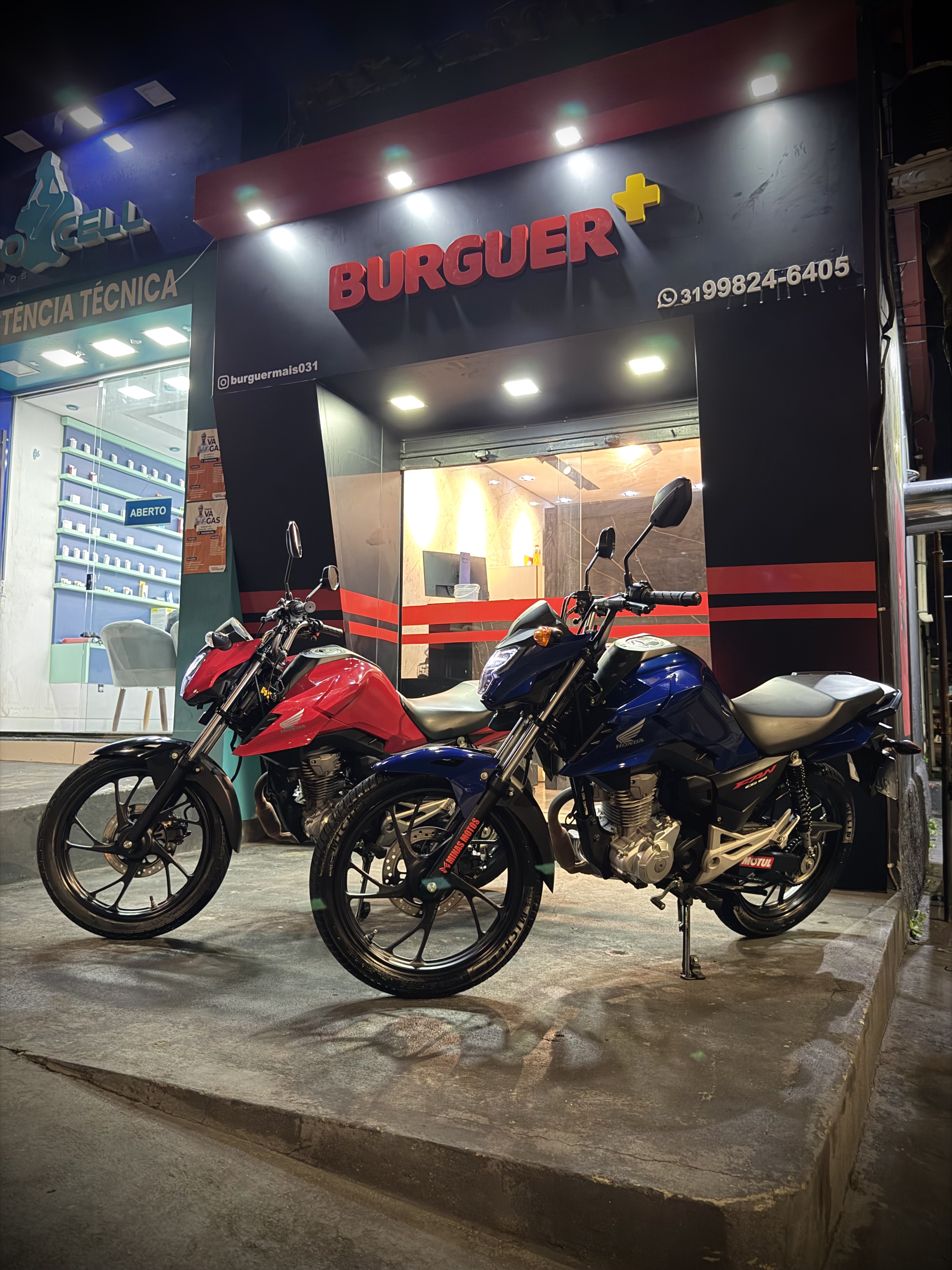 HAMBURGUERIA COMPLETA + 2 MOTO FAN 160c