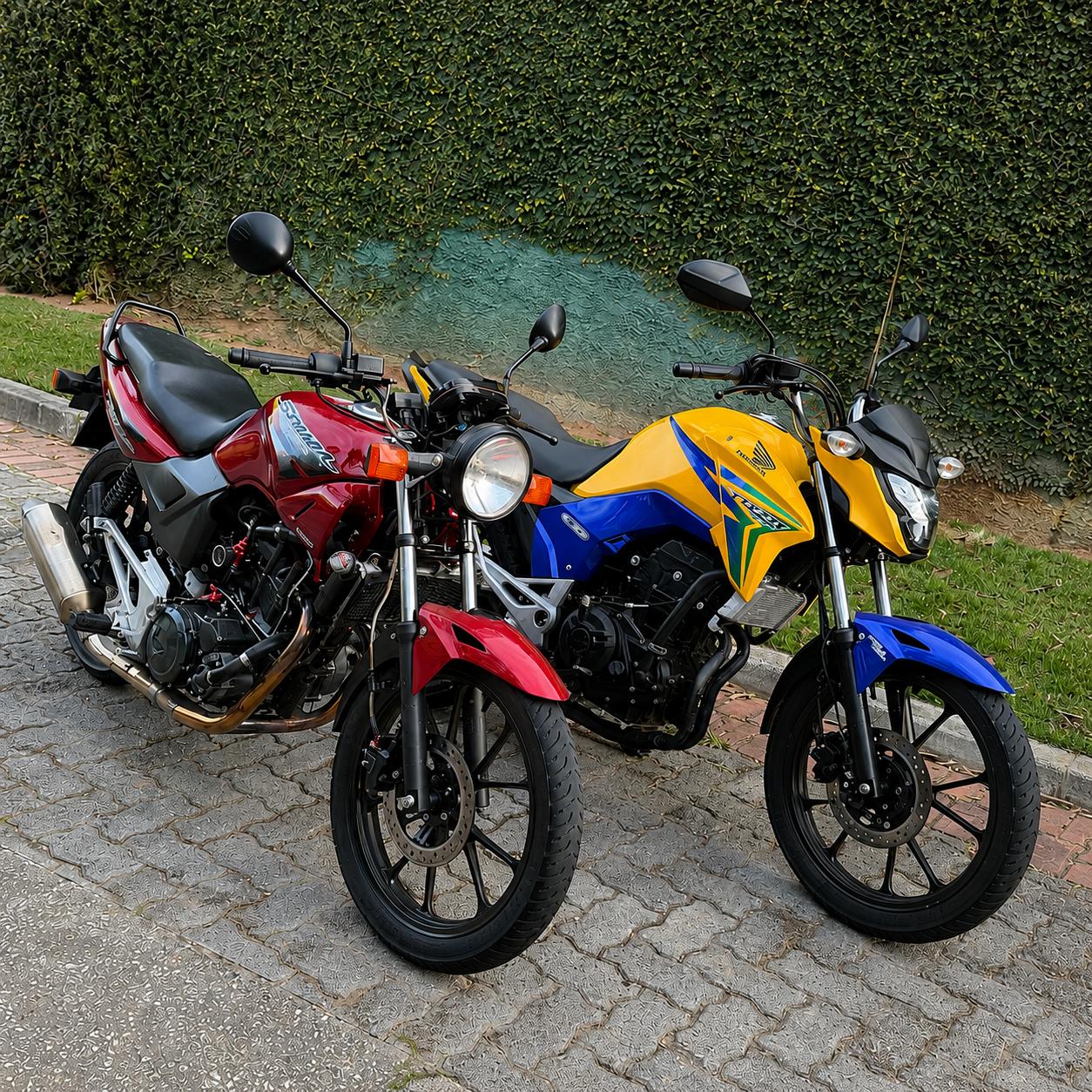 Titan Brasileirinha motor de MT03 ou Strada motor XT660 ou 25k