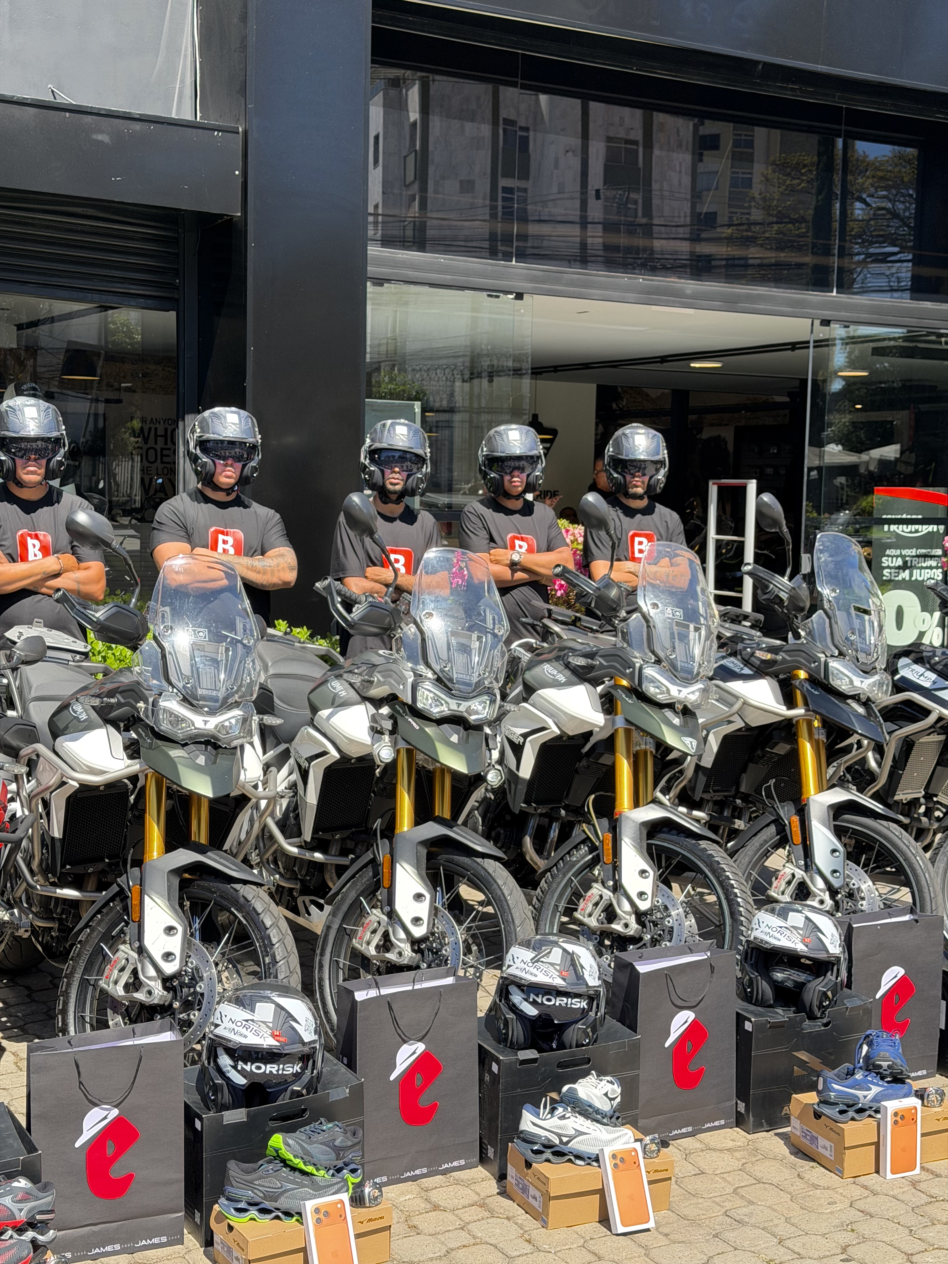 10 MOTOS TIGER 900c 